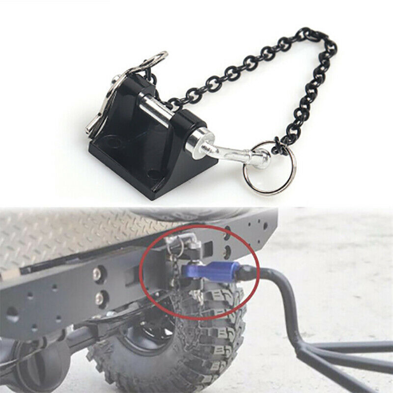 RC Car Metal Tow Shackle Trailer Hook For 1/10 RC Crawler Axial SCX10 90046BX