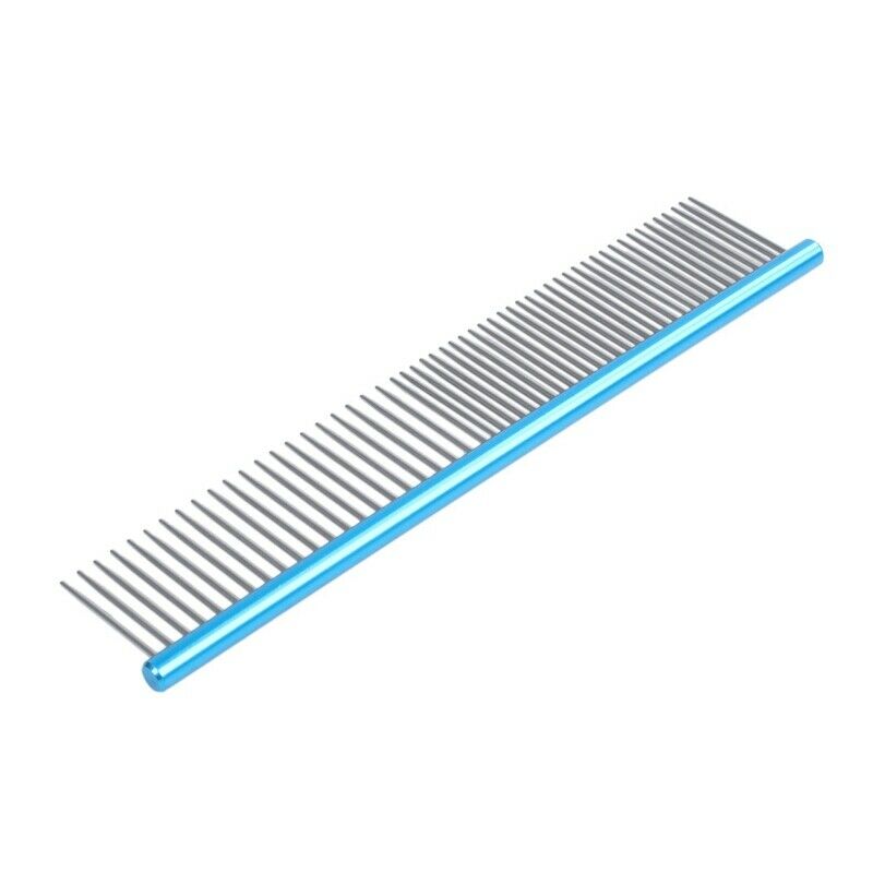 Pet Grooming Comb - Metal Comb For Dogs, Cats and Other Pets, Great Sheddin