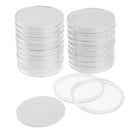 20pcs/Set Round Clear Coin Storage Container Box Commemorative Coin Holder A