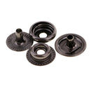 60 Set Snap Fasteners Press Studs Sewing Rivets for DIY Leather Craft 12.5mm