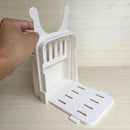 Foldable Bread Toast Slicer Loaf Slicer Bagel Slicing Cutter Portable