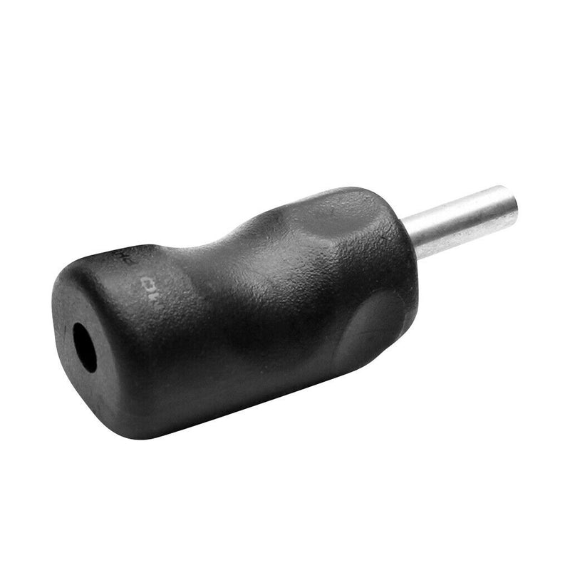 Plastic Steel Tattoo Machine Supply Handle Grips Tube With Back Stem Black