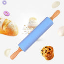Non-Stick Rolling Pin Baking Cake Pastry Pie Dough DIY kitchen Supplies Hom S3Z4