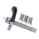 Aluminium Alloy Draw Gauge Strap Cutter Leather Or Lace Strap Cutter Tool