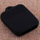 Black 4-Button Silicone Remote Key Cover Case Shell fit for Ford Lincoln Mercury