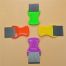 Comb Head Hair Lice Nit dog Safe Flea Eggs Dirt Dust Remover SteelToothBrushsXP