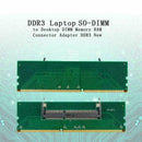 DDR3 Laptop SO-DIMM to Desktop DIMM Memory RAM Connector DDR3 New Adapter C1M2