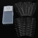 216Pcs 3IN1  Acrylic False All French Nail Art Tips Nail Art Natural DIY Too Hn