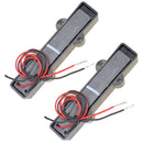 2pcs Black 4-String Humbucker Sealed Close JB Jazz Bass Guitar Pickup