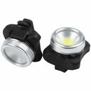 Ultra-Bright USB Rechargeable Bike COB LED Head Front Rear Tail Clip Warnin