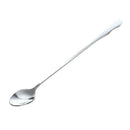 10" Stainless Steel Tableware Long Handle Scoop Teaspoon X9C6