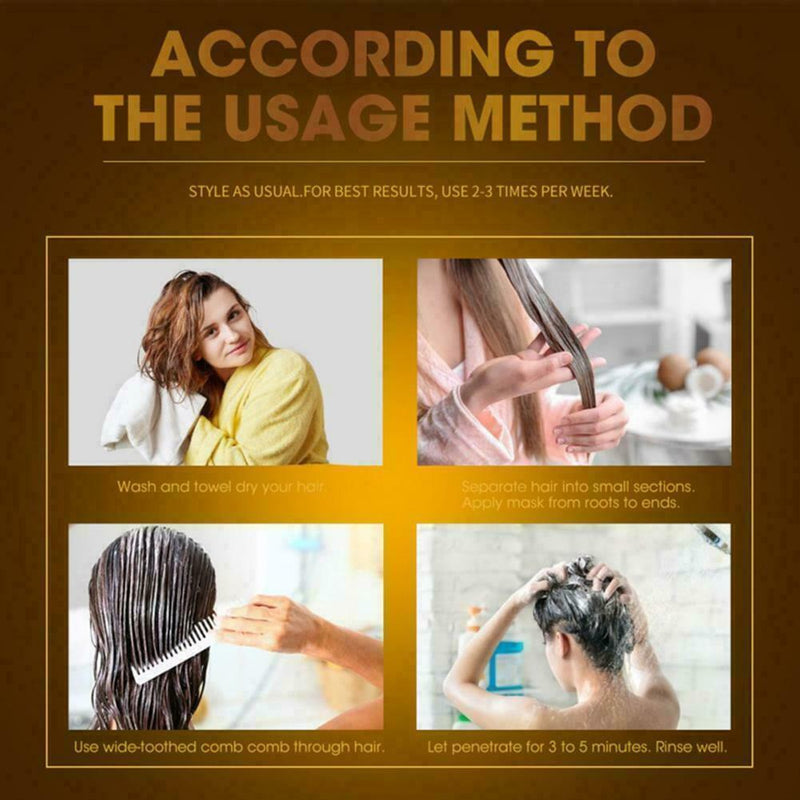 Magical Hair Treatment 5 Seconds Repairs Damage Soft Restore 50ml Hair L3D1