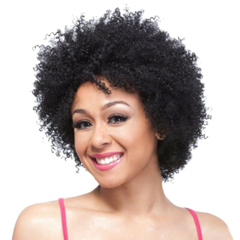 Fashion Short Curly Wig Black Hair African American Wig For Black Women 2019