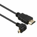 30cm Micro-HDMI Right Angle Male to HDMI Male (90 Degrees) - Supports 4k (T T4L8