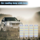 4pcs Car Festoon LED Bulbs 44mm 12SMD 3528 Interior Dome Lamp White Light