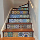 Peel and Stick Tile Backsplash Stair Riser Decals DIY Tile Decals Mexican T I3G1