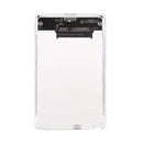 2.5 inch Type-C to SATA Hard Drive Disk SSD HDD Transparent Mobile Enclosure-Box
