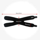 Black Patella Elastic Knee Brace Strap Fastener Knee Support Guard Gym Sports