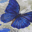 20PCS Napkins paper Decoupage Tissue Purple Flowers Butterfly wedding birth JR
