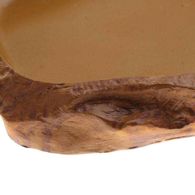 Reptile Water Drinker Dispenser Food Bowl