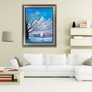 5D DIY Full Drill Diamond Painting Wonderful Tree Cross Stitch Kit (B264)