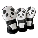 Pack of 3 Golf Club Wood Driver Headcover Head Cover, Replacement Long Sock