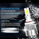 2pcs LED headlight bulb 72W 7600LM LED headlight conversion kit - 6000K Xen E6X2