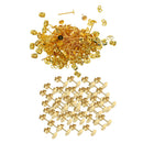 300Pcs/150Pair 4mm Earrings Blank Cup Ear Stud Pin For DIY Jewelry Making Craft