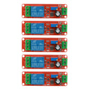 5pcs DC 12V Delay Relay Shield NE555 Timer Switch Adjustable Module A