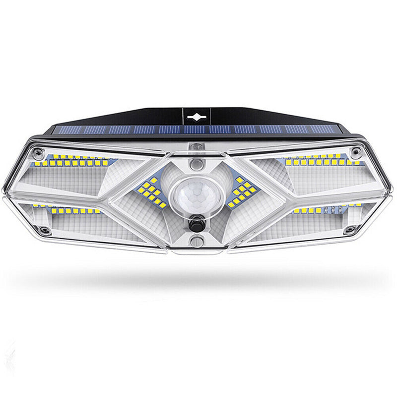 Solar Wall Lamp 104LED Outdoor Luminous Waterproof Landscape Night Lights A