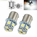 Car LED Brake Light 12v BA15S R5W 1156-5050-8SMD Rear Tail Signal Bulb White