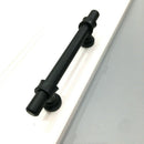 Black Furniture Cabinet Cupboard Wardrobe Dresser Door Drawer Handle 146mm