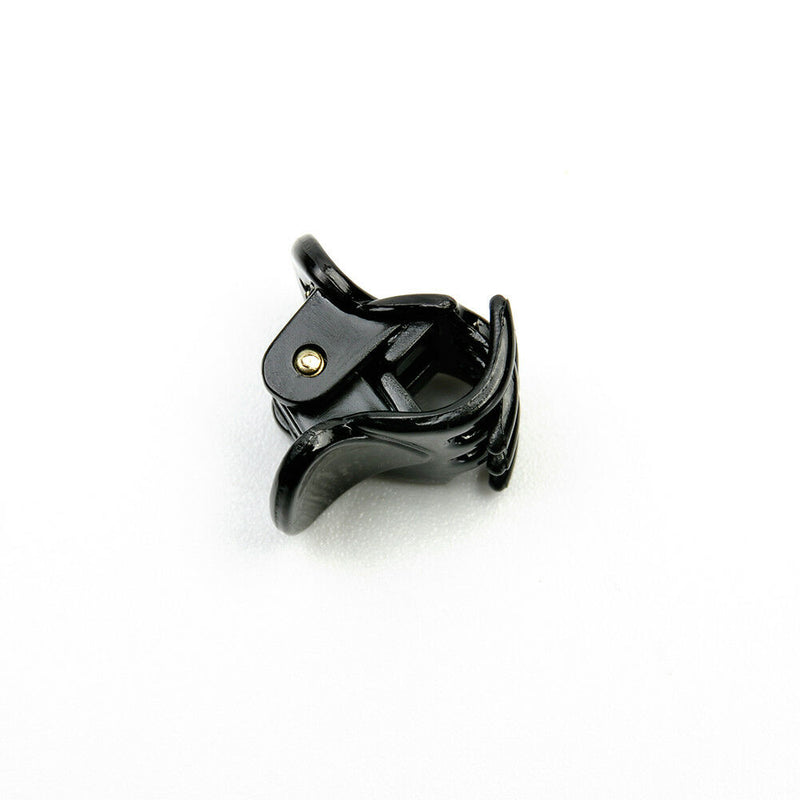 Fashion 12x Women Black Plastic Mini Hairpin 6 Claws Hair Clip Hairclip Clamps