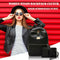 2pcs/set Women Nylon Backpack Clutch Preppy Solid Shoulder Schoolbags Purse SN9F