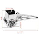 Rotary Cutter Ginger Garlic Shredder Stainless Steel Hand Shake