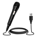 USB Handheld Game Wired Microphone Karaoke Singing MIC for PS4 Plug & Play