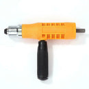 Electric Rivet Nut Gun Riveting Tool Cordless Insert Riveter Adapter Kit Tools