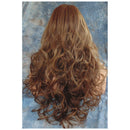 Long Lace Front Wig Women Sexy Curvy Big Spiral Wave Hair R3Z4