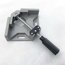 1X(Aluminum Single Handle 90 Degree Right Angle Clamp Woodworking Frame Cli