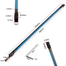 GHA06 Dual Action Guitar Truss Rod Steel Bar 460Mm Guitar Bass Truss Rod Ad K4X5