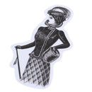 14Pcs/pack European lady stickers scrapbook DIY diary albums notebook decorOZ