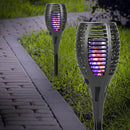 33LED Solar Torch Light Landscape Lawn Lamp Decor for Outdoor Lighting (B) A