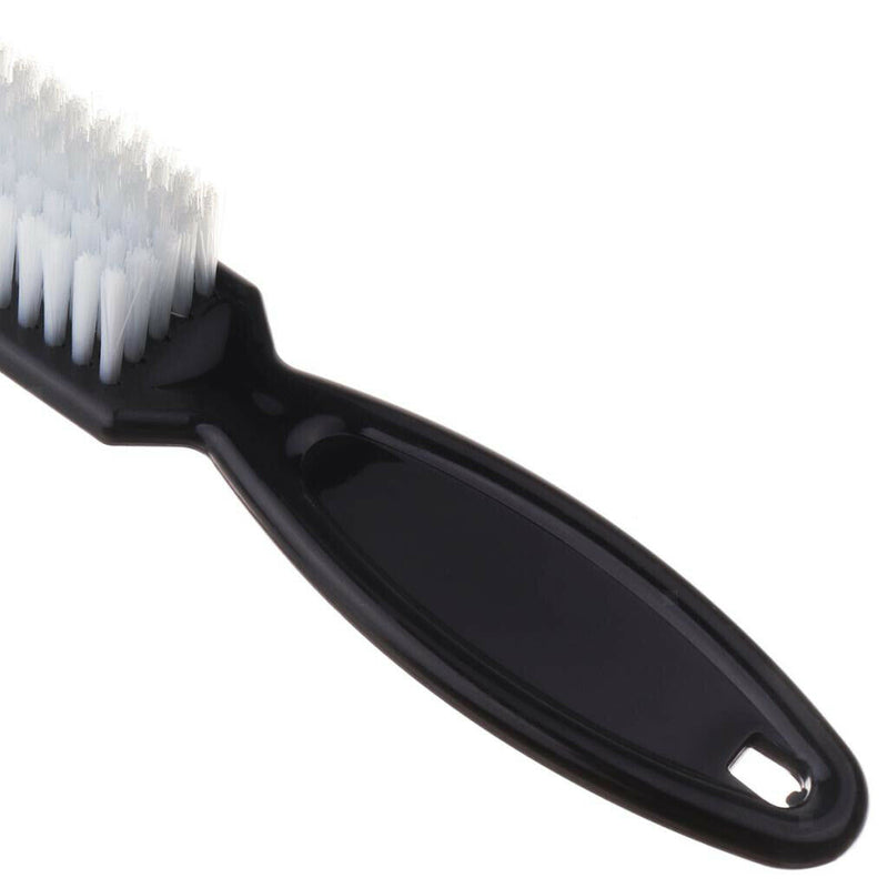 Plastic Black Handle Hairdressing Soft Hair Cleaning Brush Barber Neck Duster ,
