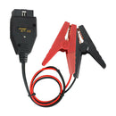 Alligator Clip OBD2 Connector Auto ECU Memory Saver 12V Battery Replace