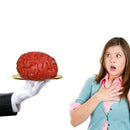 Halloween Human Brain Great Prop Decoration Realistic Bloody Blood D5Z4