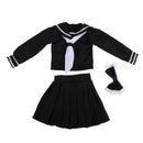 1/3  Black Lolita Dress School Uniform Outfits For Night Lolita Girls