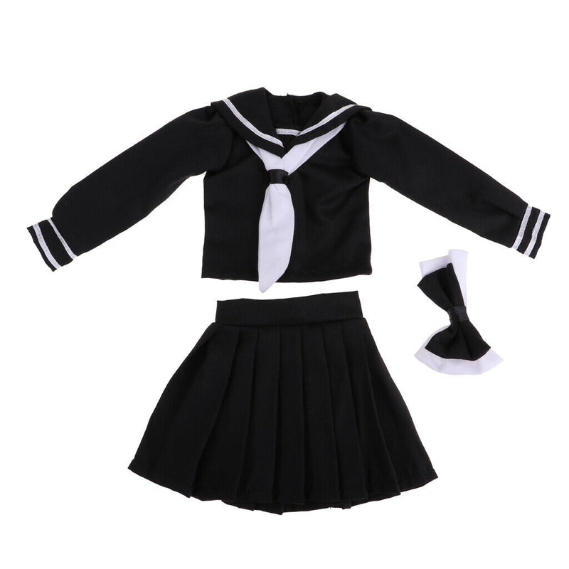 1/3  Black Lolita Dress School Uniform Outfits For Night Lolita Girls