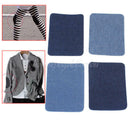 4Pcs Self Adhesive Denim Jeans Patches for Clothes Bags Repairing Sewing DIY