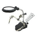 Tools LED Light Small Soldering Iron Stand Desktop Magnifier 3.5X 12X Inspection