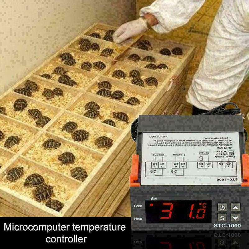 STC-1000 Digital AC 110-220V Temperature Controller Thermostat Aquarium L2N M0Q0